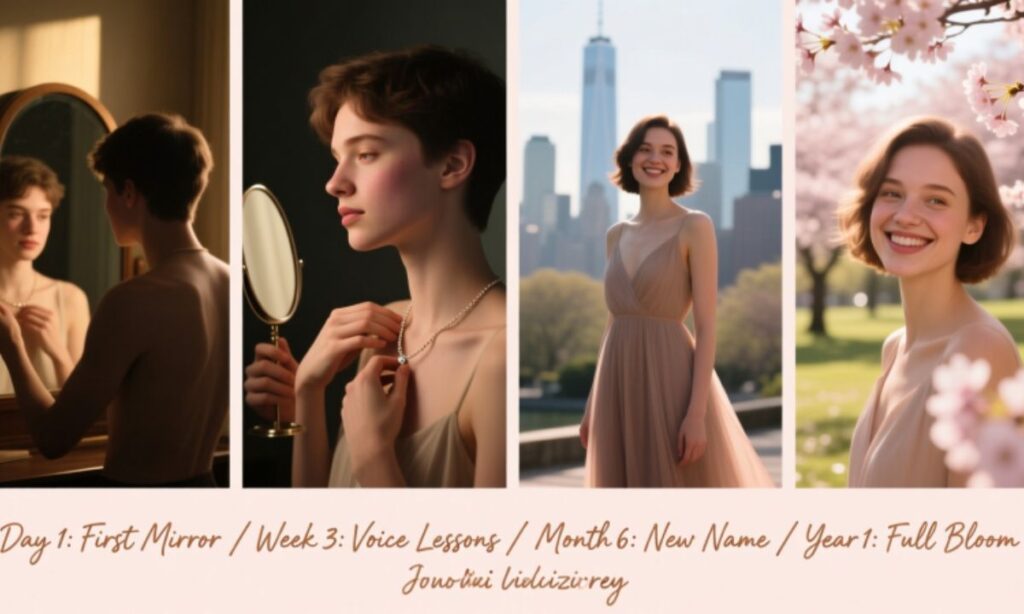 feminization-journey-captions