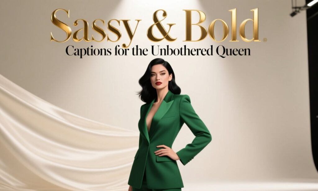 sassy-and-bold-captions-for-the-unbothered-queen