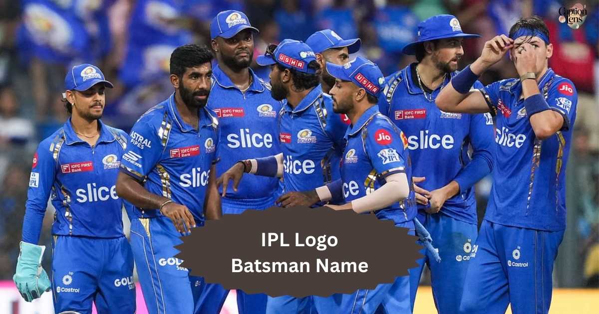 IPL Logo Batsman Name